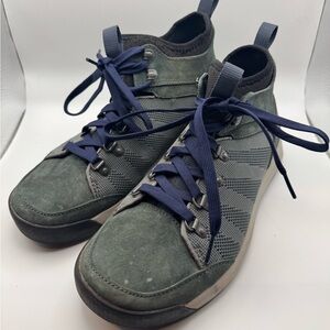 L.L. Bean Mid Vista Hiking Shoes Men's Dark Green High-Top Sneakers